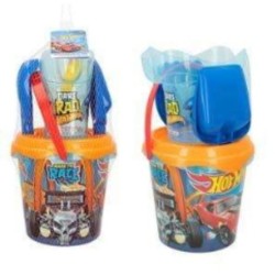 Beach toys set Hot Wheels Ø 18 cm