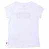 Child's Short Sleeve T-Shirt Levi's Batwing B White