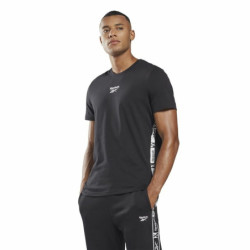 Men’s Short Sleeve T-Shirt Reebok Identity Black