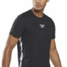 Men’s Short Sleeve T-Shirt Reebok Identity Black