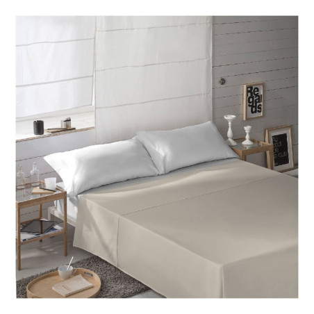 Top sheet Naturals Beige 210 x 270 cm (Double)