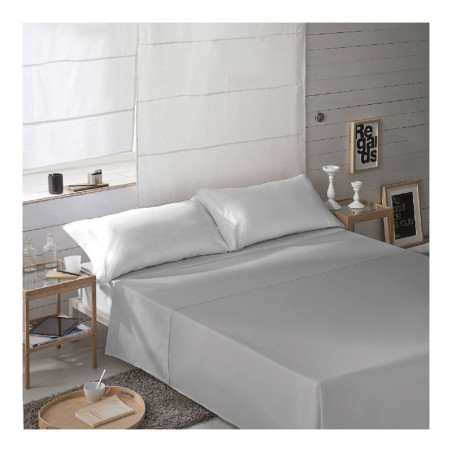 Top sheet Naturals Grey 210 x 270 cm (Double)