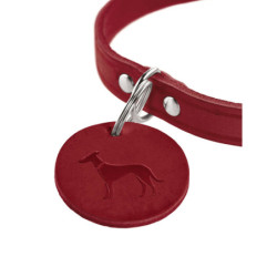 Dog collar Hunter Aalborg Red S 32-38 cm