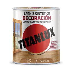 Varnish Titanlux M11100934 Teak 750 ml Satin finish