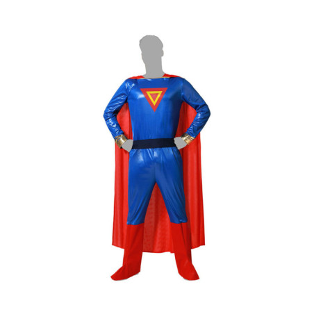 Costume for Adults Blue Comic Hero