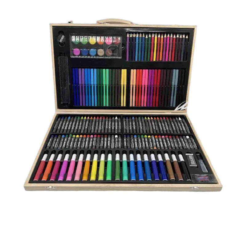 Painting set Alex Bog Briefcase 180 Pieces Multicolour