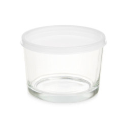 Set of lunch boxes 200 ml Transparent Glass polypropylene (12 Units)