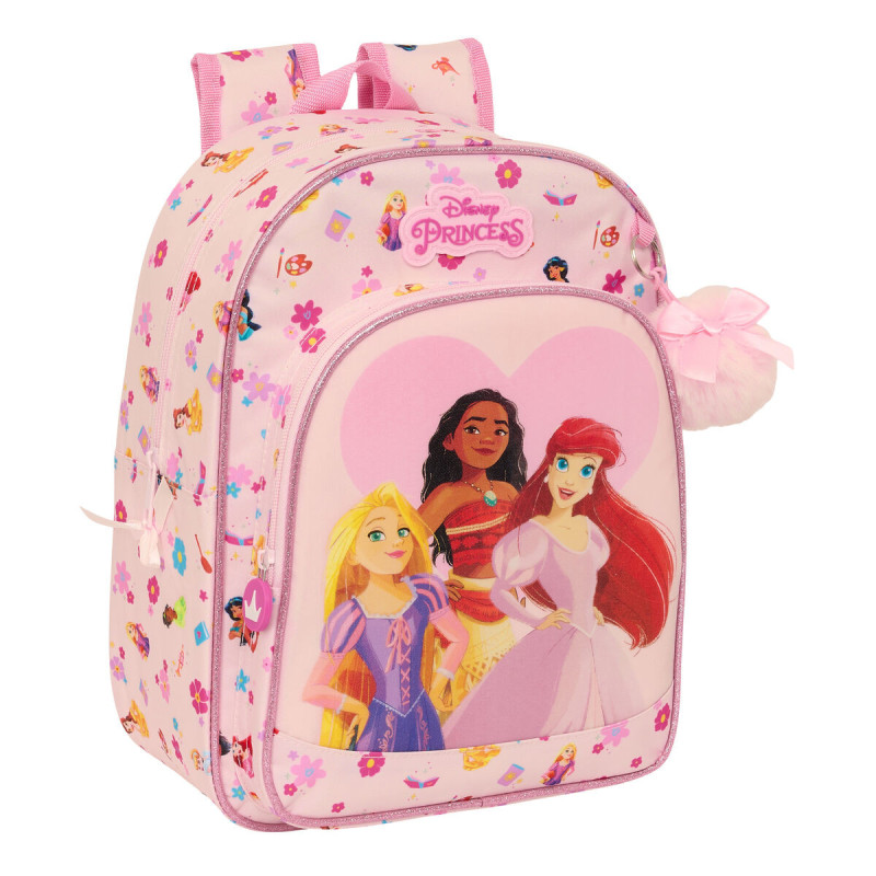 School Bag Disney Princess Summer adventures Pink 26 x 34 x 11 cm