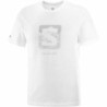 Short-sleeve Sports T-shirt Salomon  Outlife Logo White