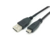 USB A to USB C Cable Equip 128886 Black 3 m