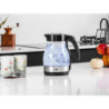 Kettle Lafe CEG017 Black Translucent Glass Plastic 2200 W 1,7 L