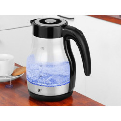 Kettle Lafe CEG017 Black Translucent Glass Plastic 2200 W 1,7 L