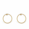 Ladies' Earrings Shabama Suri Brass gold-plated 4 cm