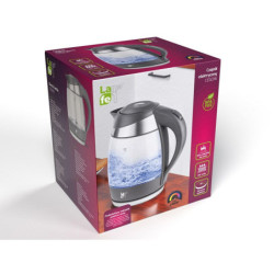 Kettle Lafe CEG016 Grey Glass Plastic 2200 W 1,7 L