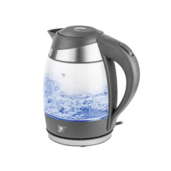 Kettle Lafe CEG016 Grey Glass Plastic 2200 W 1,7 L