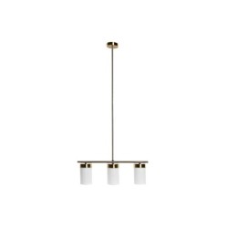 Ceiling Light DKD Home Decor Golden White (60 x 15 x 25 cm)