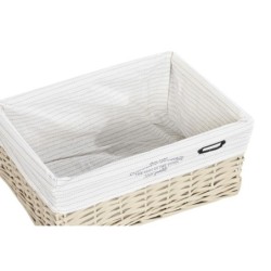 Set of Baskets DKD Home Decor Beige wicker 44 x 34 x 56 cm (5 Pieces)