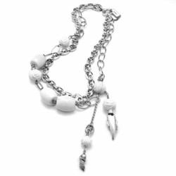 Ladies' Necklace Folli Follie 2N9F028W 45 cm