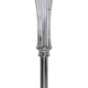 Floor Lamp Silver 38 x 38 x 156 cm