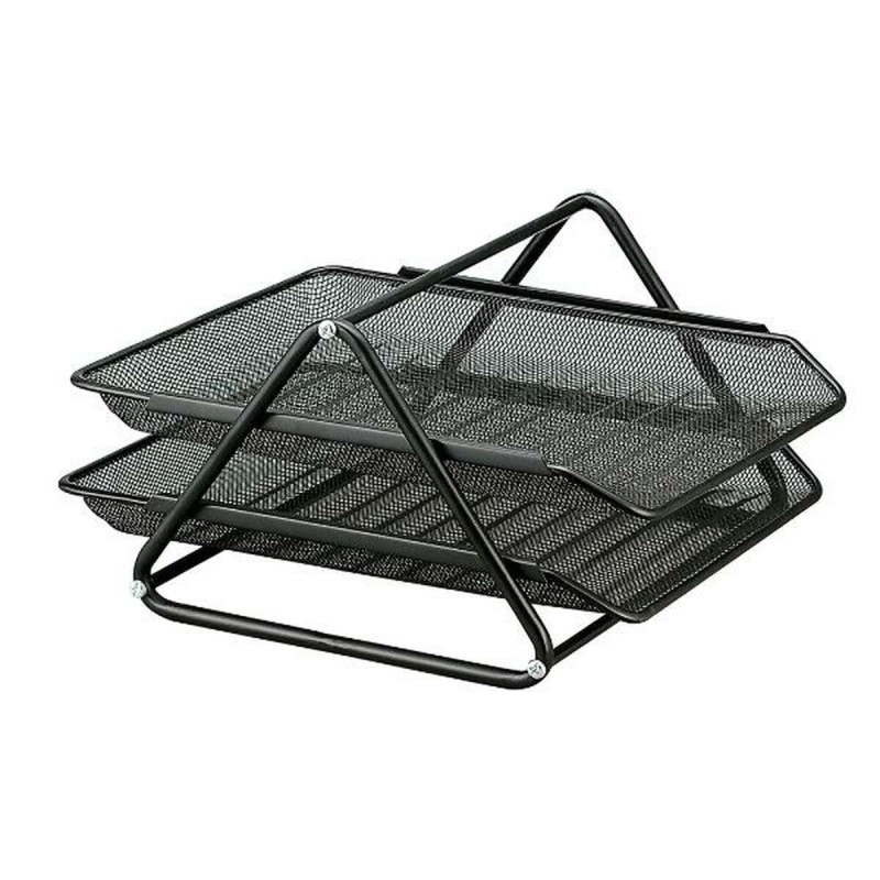 Classification tray Q-Connect Black Metal Plastic 1 Unit