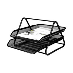 Classification tray Q-Connect Black Metal Plastic 1 Unit