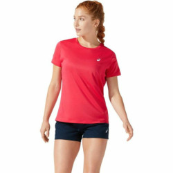 Women’s Short Sleeve T-Shirt Asics Core Crimson Red