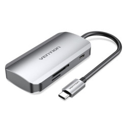 USB Hub Vention TNHHB Grey (1 Unit)