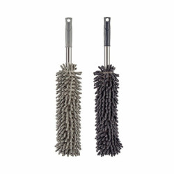 Brush Polyester Metal 9 x 54 x 9 cm (12 Units)