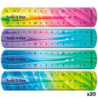 Geometry set Maped Twist'n Flex Multicolour 15 cm Flexible 20 Units