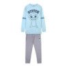 Pyjama Stitch Lady Light Blue