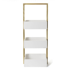 Shelves Quid Sira White Wood 25,6 x 18,4 x 67 cm