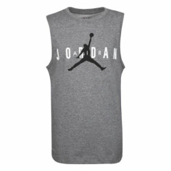 Child's Short Sleeve T-Shirt Nike Jordan  Grey Light grey