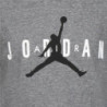 Child's Short Sleeve T-Shirt Nike Jordan  Grey Light grey