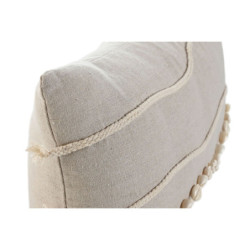 Cushion Home ESPRIT White Beige Boho 50 x 30 cm