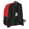 School Bag Sevilla Fútbol Club Black Red 28 x 34 x 10 cm