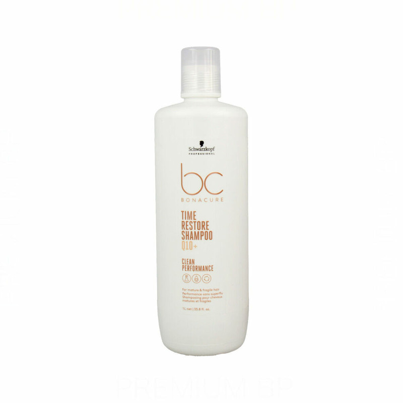 Strengthening Shampoo Schwarzkopf Bc Time Restore 1 L