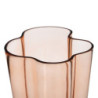 Vase Brown Crystal 15,5 x 15 x 30 cm