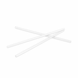 Reusable Straws Algon White Plastic 36 Units 22 cm 6 mm