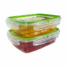 Lunch box Snips Hermetically sealed 600 ml Rectangular (12 Units)