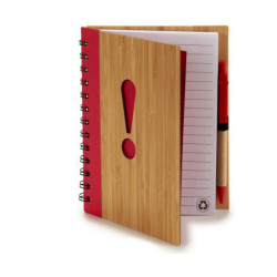 Spiral Notebook with Pen 14 x 18 cm Symbols (12 Units)