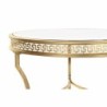 Side table DKD Home Decor Mirror Golden Metal Oriental (61 x 61 x 46 cm)