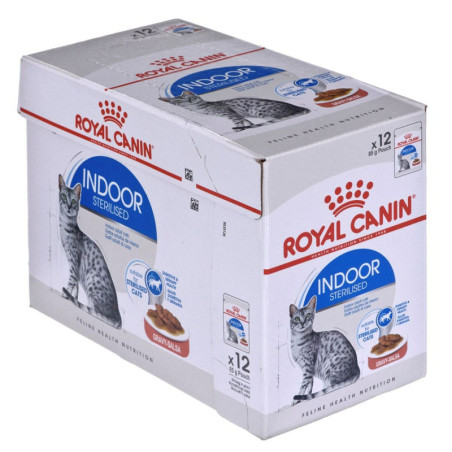 Cat food Royal Canin Indoor Sterilized Meat 12 x 85 g