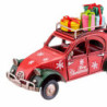 Christmas bauble Red Multicolour Metal Car 16 x 7 x 9,5 cm