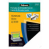 Cover Fellowes 54772 100 Units Binding Black A4 polypropylene