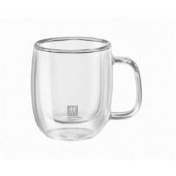 2 Piece Coffee Cup Set Zwilling 39500-110 Borosilicate Glass 80 ml Transparent 2 Pieces (2 Units)