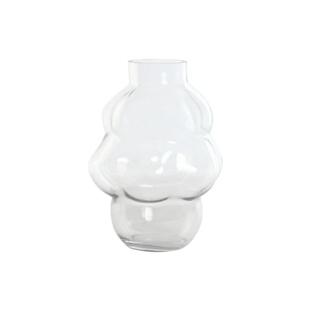 Vase Home ESPRIT Transparent Crystal 24 x 22 x 32 cm