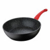 Wok Pan San Ignacio Toledo SG-6252 Aluminium Ø 28 cm Black