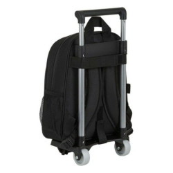 School Rucksack with Wheels 705 F.C. Barcelona 20/21 Black