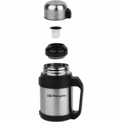 Thermos Orbegozo TRSL 1000 1 L Steel Stainless steel