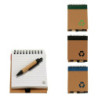 Spiral Notebook with Pen Recycled cardboard 1 x 10 x 13 cm (24 Units)